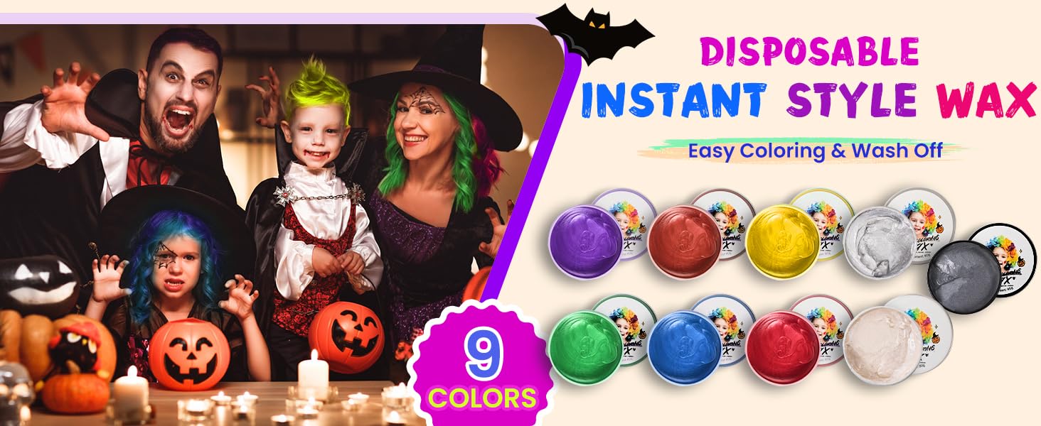 Hair Color Wax for Kids