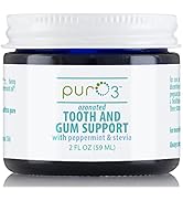 PurO3 Ozone Tooth & Gum Support – Ozonated Organic Olive Oil & Essential Oils for Complete Oral C...