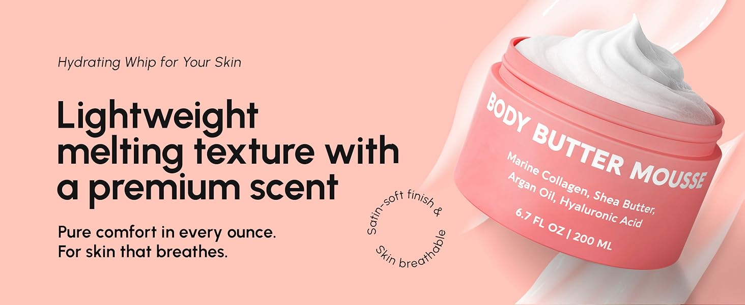 body butter for women dry skin, body moisturizer, body cream for dry skin