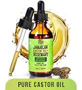 Jamaican Amber Organic Black Castor Oil - 60 ml / 2 fl oz - For Hair Growth, Hair Scalp, Body Mas...