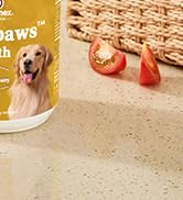 Zammex Beef Bone Broth for Dogs, Grass Fed Dog Bone Broth Protien Powder - Supports Joints and Bo...