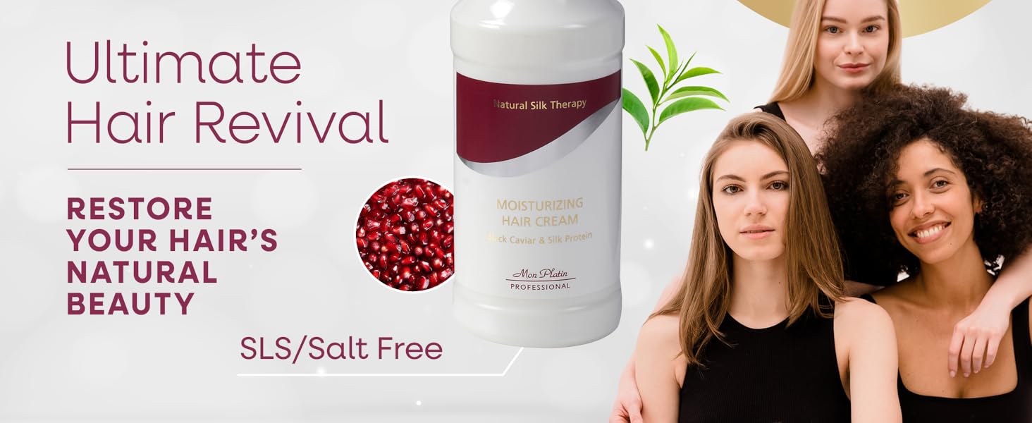 Black Caviar Professional Hair Styling Silk Cream Ultimate Protection Treatment System