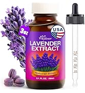 Rylenor 3 Oz Pure Lavender Extract for Baking Drinks, Coffee, Lattes. Culinary Grade Lavender Ess...