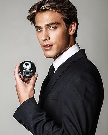 avenue man max texture clay dry pompadour pomade for men's hair men'sfor men paste putty wax matte 