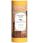 Tuscan Honey Scented Talc-Free Body Powder, Perfumed Dusting Powder, Camille Beckman, 3 Ounce