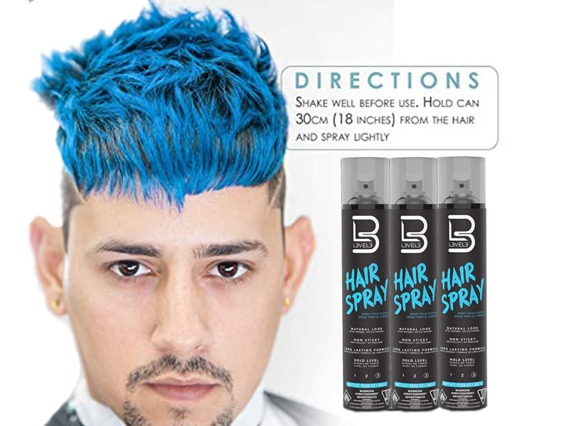 humidity resistant quick drying non sticky volume boosting flexible hold flake free