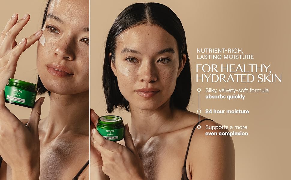 skin food day cream healthy hydrated skin nutrient-rich lasting moisture