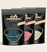 Lifestance Wax Beads Set, 3 Kinds of Waxing Beads, Fit for Any Wax Warmers, Wax Beads for Hair Re...