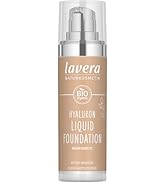 lavera Hyaluron Liquid Foundation - Warm Nude 03 - Foundation Make Up with Hyaluron & Almond Oil ...