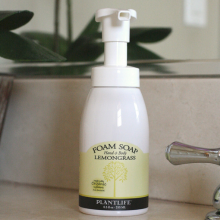 Lemongrass foam soap