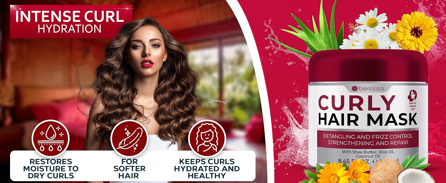 hair mask curly products care for damaged moisture deep conditioning treatment curl cream 