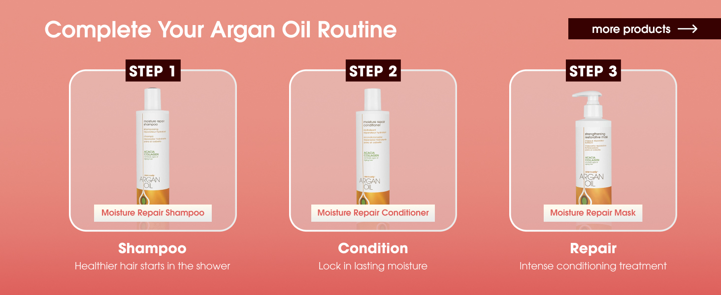 argan oil routine