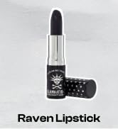 MANIC PANIC Lethal Semi Matte Lipstick - Creamtones Raven Black Lipstick - Long-Lasting, Moisturi...