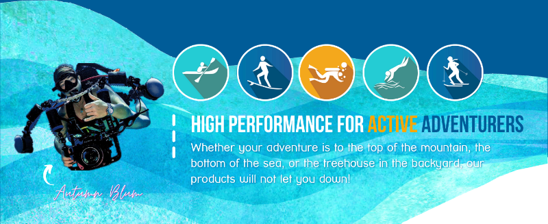 High performance for active adventurers