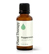 Plant Therapy Peppermint Essential Oil 30 mL (1 oz) 100% Pure, Undiluted, Natural Aromatherapy