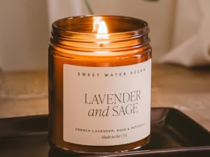 Lavender and Sage Candle