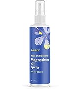 ASUTRA Magnesium Oil Spray, 4 fl oz - Topical Magnesium, Rapid Absorption, Pure, Odorless and Non...