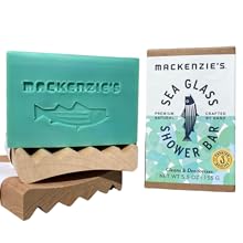 Sea Glass Shower Bar