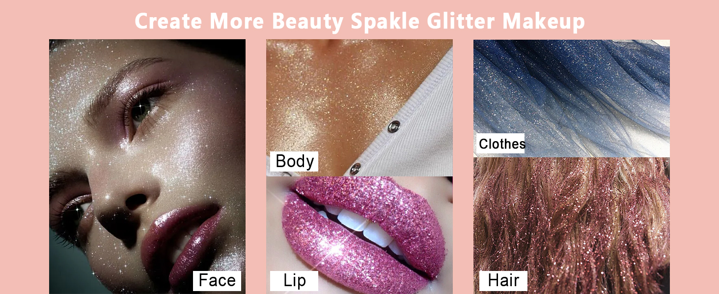 hair glitter spray
