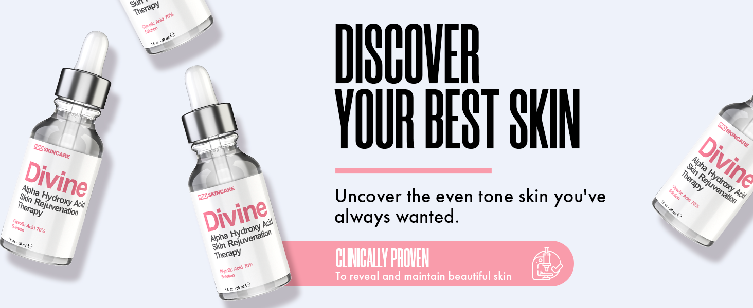 Glycolic Acid Peel Chemical Peel for Face at Home Acne Scars Collagen Boost Wrinkles Fine Lines