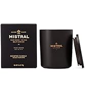 Mistral Men's Scented Candle Pure Soy, Teak Wood