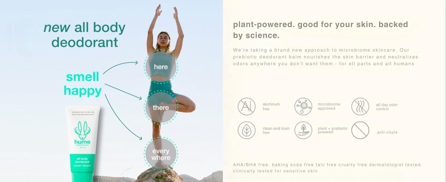 hume all body deodorant plant-based