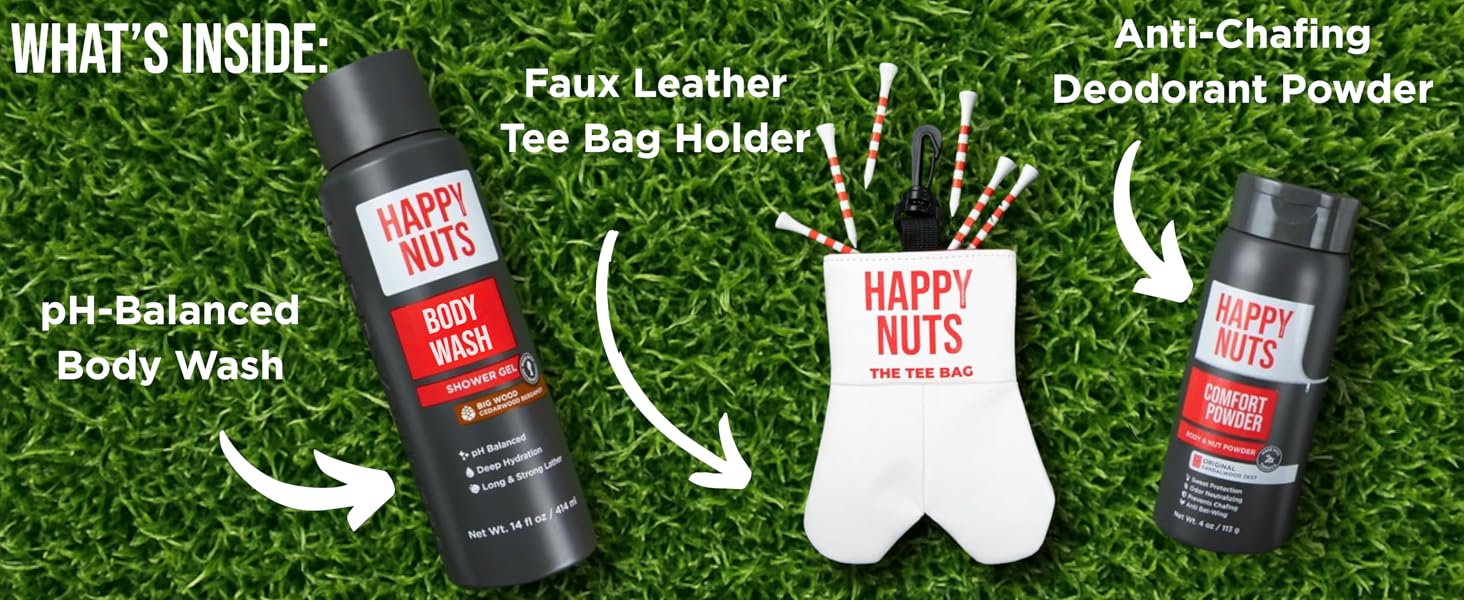 happy nuts mens man gift gifts for him bundle kit who has everything personal care deodorant