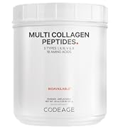 Codeage Multi Collagen Protein Powder Peptides, 2-Month Supply, Hydrolyzed, Type I, II, III, V, X...