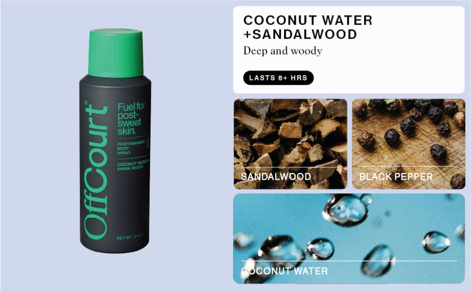 sandalwood scent body spray