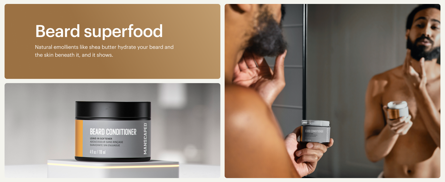 manscaped beard conditioner softener face hair