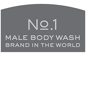 No. 1 Male Body Wash Brand in the World*