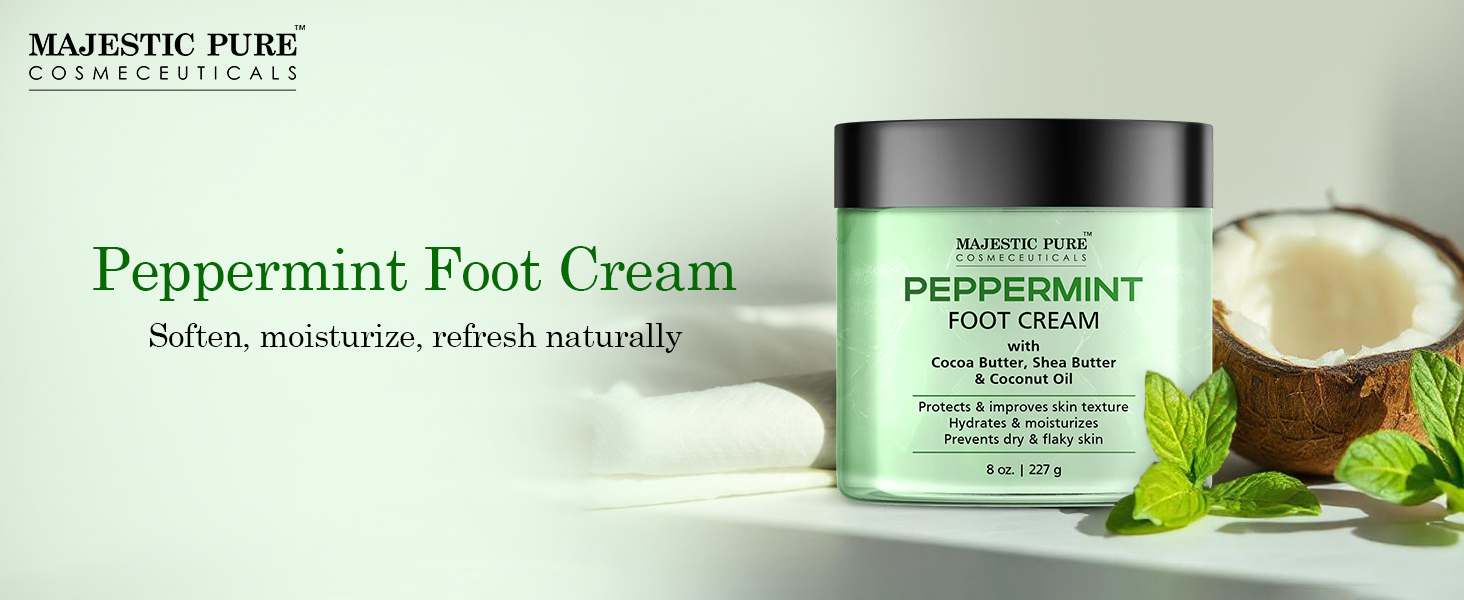 Peppermint foot cream