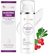 Skin Bleaching Cream for Body, Vitamin C Skin Lightening Cream for Discoloration, Targets Underar...