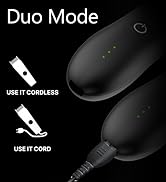 MENHOOD Balls Trimmer for Men Grooming Trimmer 1.0 Groin Trimmer for Men with Skin-Friendly Ceram...