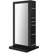 Buy-Rite Empire Double Sided Hair Styling Station for 2 Stylists-Salon Organizer Storage Cabinet,...