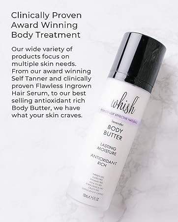 clinically proven, award winning, whish, clean beauty, natural, botanical, body care, skincare