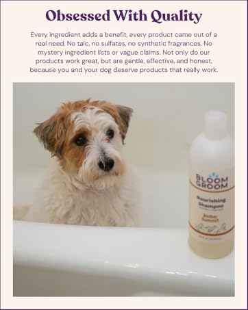 dog shampoo conditioner leave in spray deodorizing detangling natural scented paw cleaner smelly dog