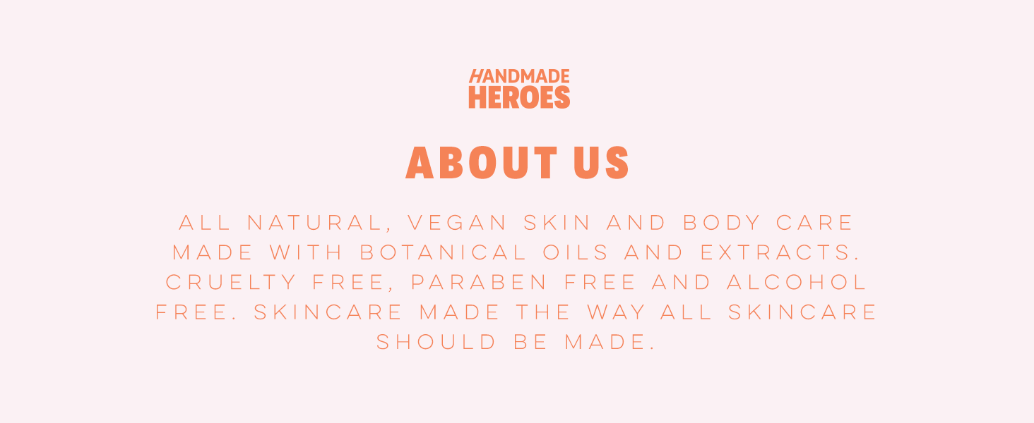 Handmade heroes dry shampoo