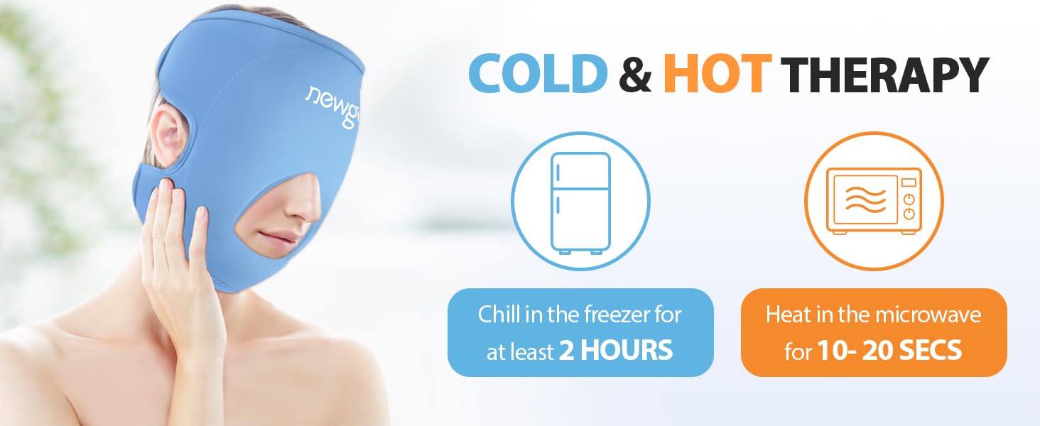 gel cooling heat facial eye mask pack
