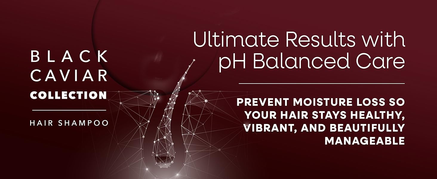 Black Caviar Fine Hair Professional Volume Boost Natural Treatment Strengthening Formula Care