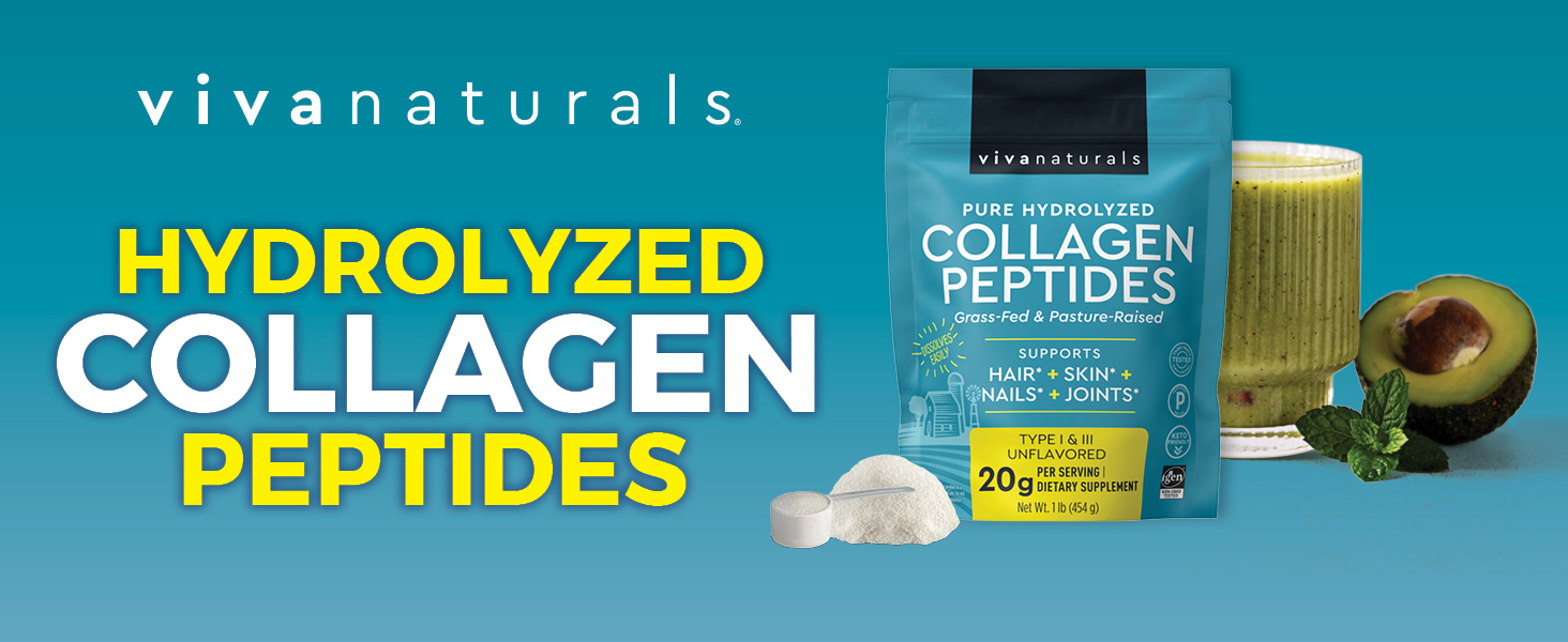 Viva Naturals Hydrolyzed Collagen Peptides