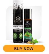 HerbElixir - Ashwagandha Oil Roll-On (10ml) with Adaptogenic Drops Oil, Ashwagandha Liquid Extrac...