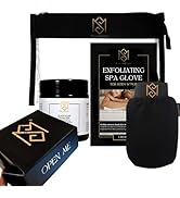 Exfoliating Glove Kessa Mitt Body Scrubber - Dead Skin Remover Shower Glove for Dead Skin Scrubbi...