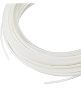 BENECREAT 27.3 Yards PE Plastic Modeling Strip, 4mm White Plastic Welt Cord Piping for Crochet, K...
