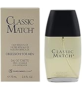 Parfums Belcam Classic Match for Men, Our Version of an Alternative Designer Eau de Toilette Spra...