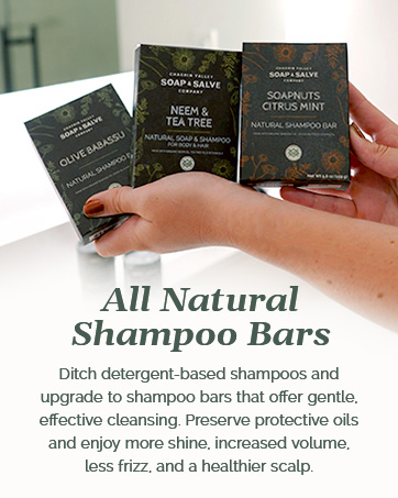 shampoo bars gentle cleansing protective oils shine volume less frizz scalp organic personal care
