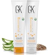 GK HAIR Color-Treated Moisturizing Shampoo & Conditioner 3.4 fl oz Duo – Sulfate-Free Hydrating S...