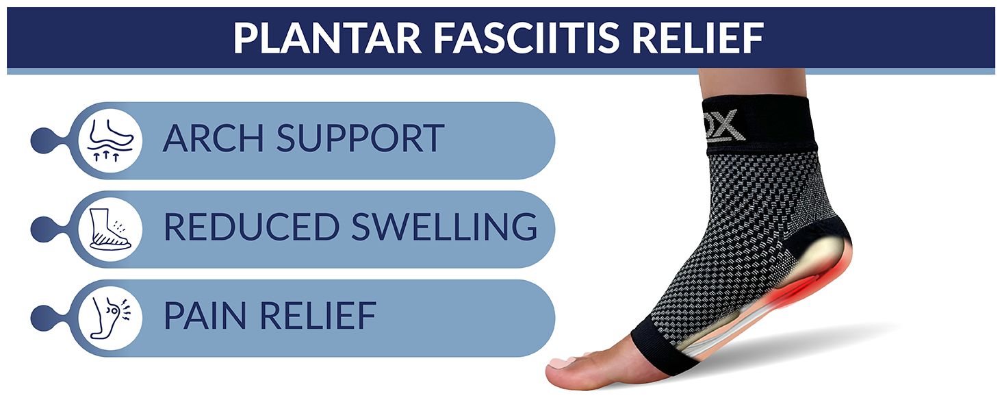 plantar fasciitis relief socks for men and women