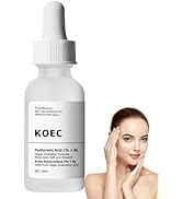 Hyaluronic Acid 2% + B5, Hyaluronic Acid Ultra Hydrating Serum for Face, Face Serum for Women Plu...