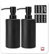 Black Glass Soap Dispenser